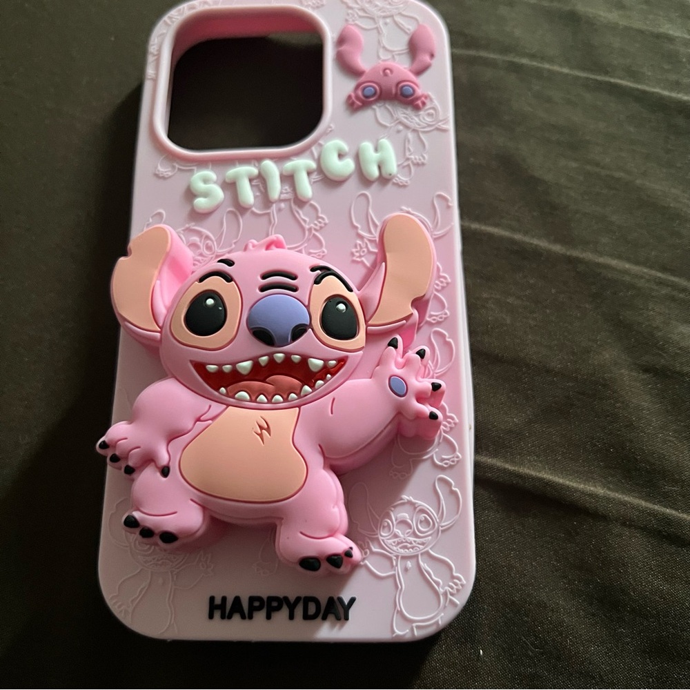 Pink Stitch Phone Case